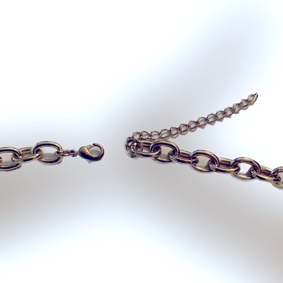 Women’s Statement Necklace Gold-tone Colorful Party Date Night Church Office - Picture 3 of 12